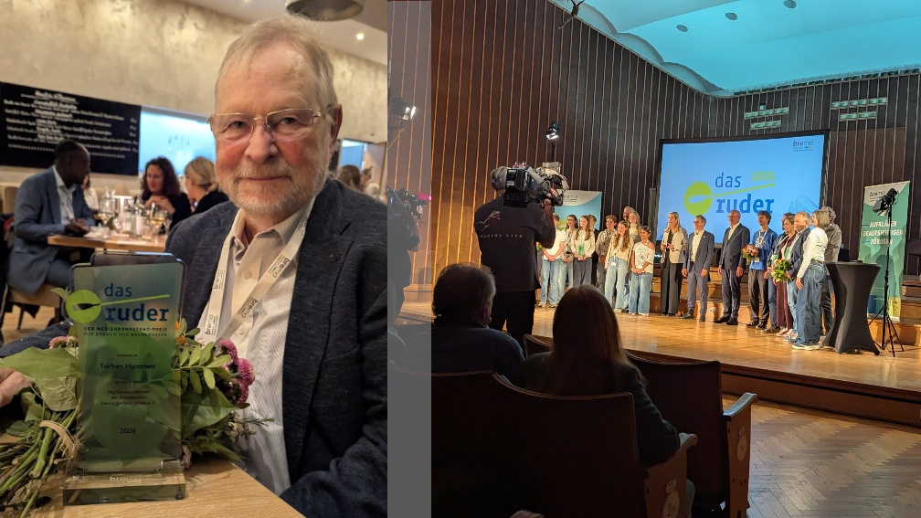 Torben Mammen – Preisverleihung das ruder